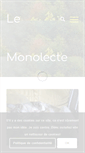 Mobile Screenshot of blog.monolecte.fr